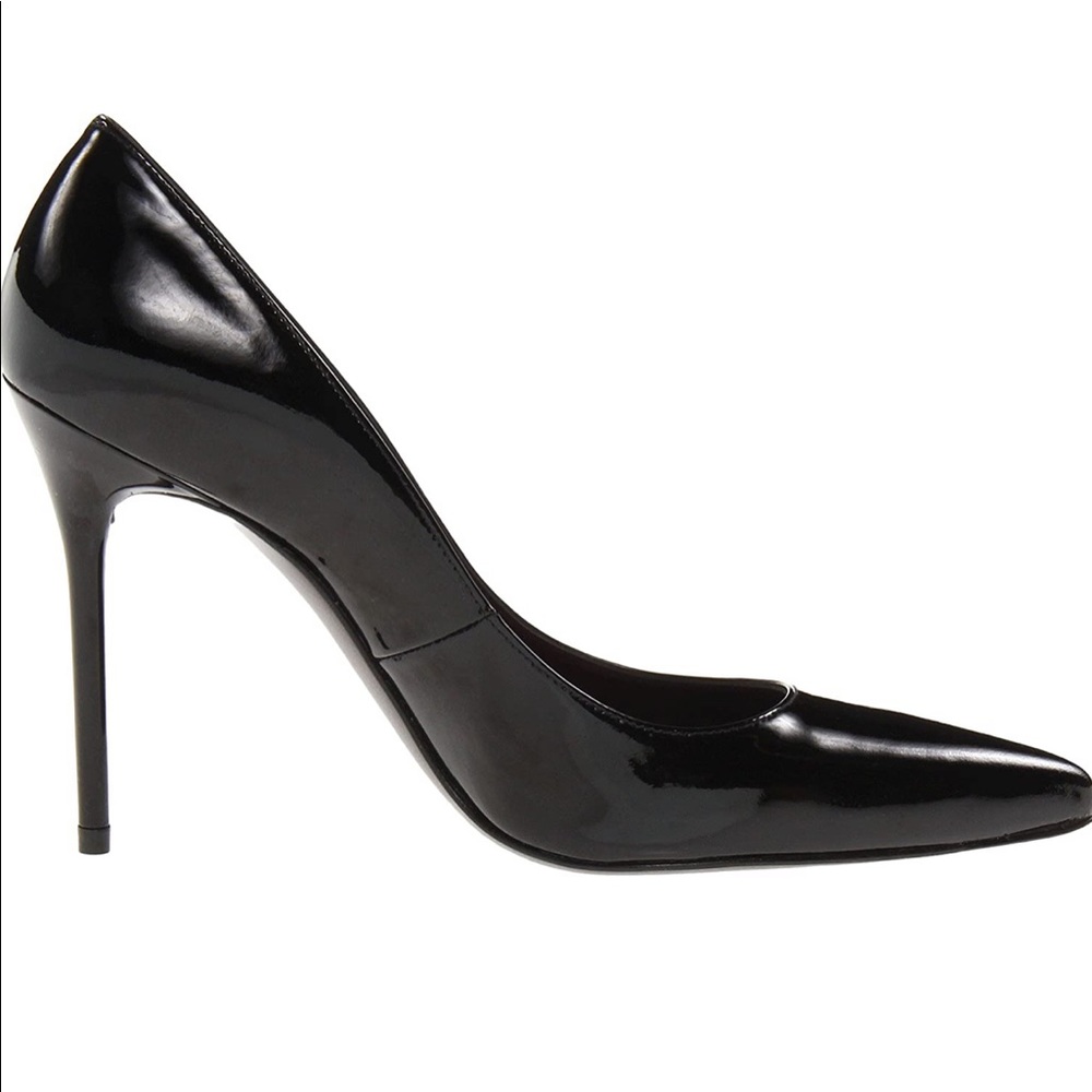 Stuart Weitzman Nouveau heel black PATEnt